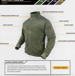 Condor Outdoor Alpha Fleece Jacket