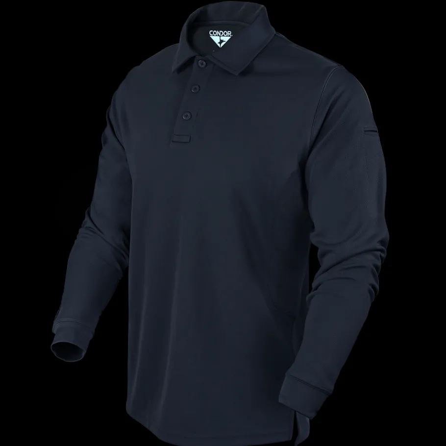 Condor Outdoor Long Sleeve Performance Tactical Polo