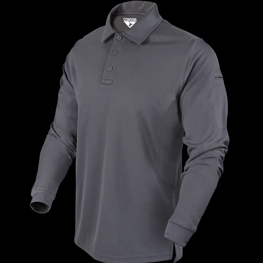 Condor Outdoor Long Sleeve Performance Tactical Polo