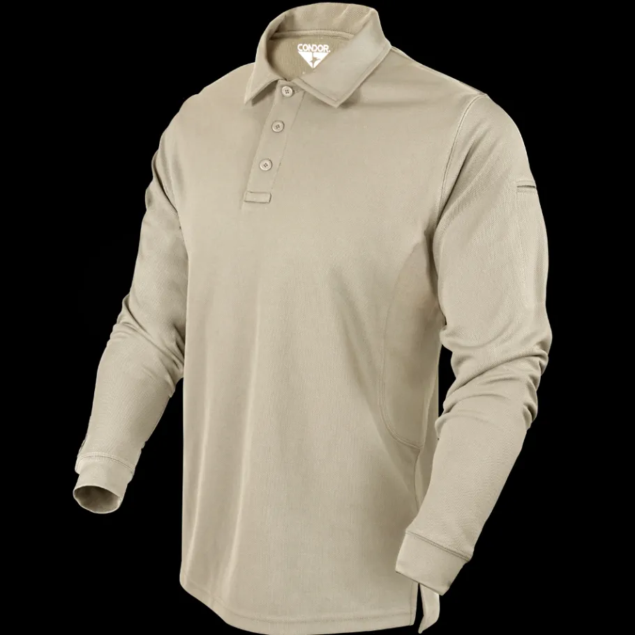 Condor Outdoor Long Sleeve Performance Tactical Polo