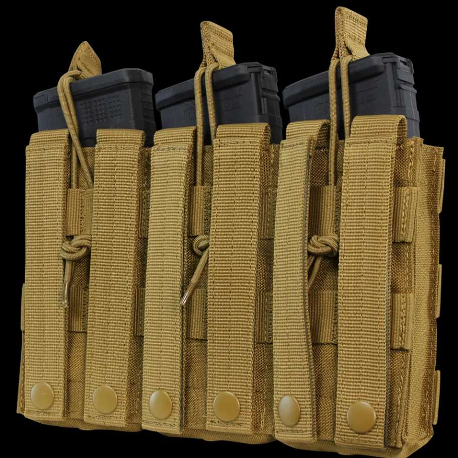 Condor Outdoor Triple M4/M16 Open-Top Mag Pouch -